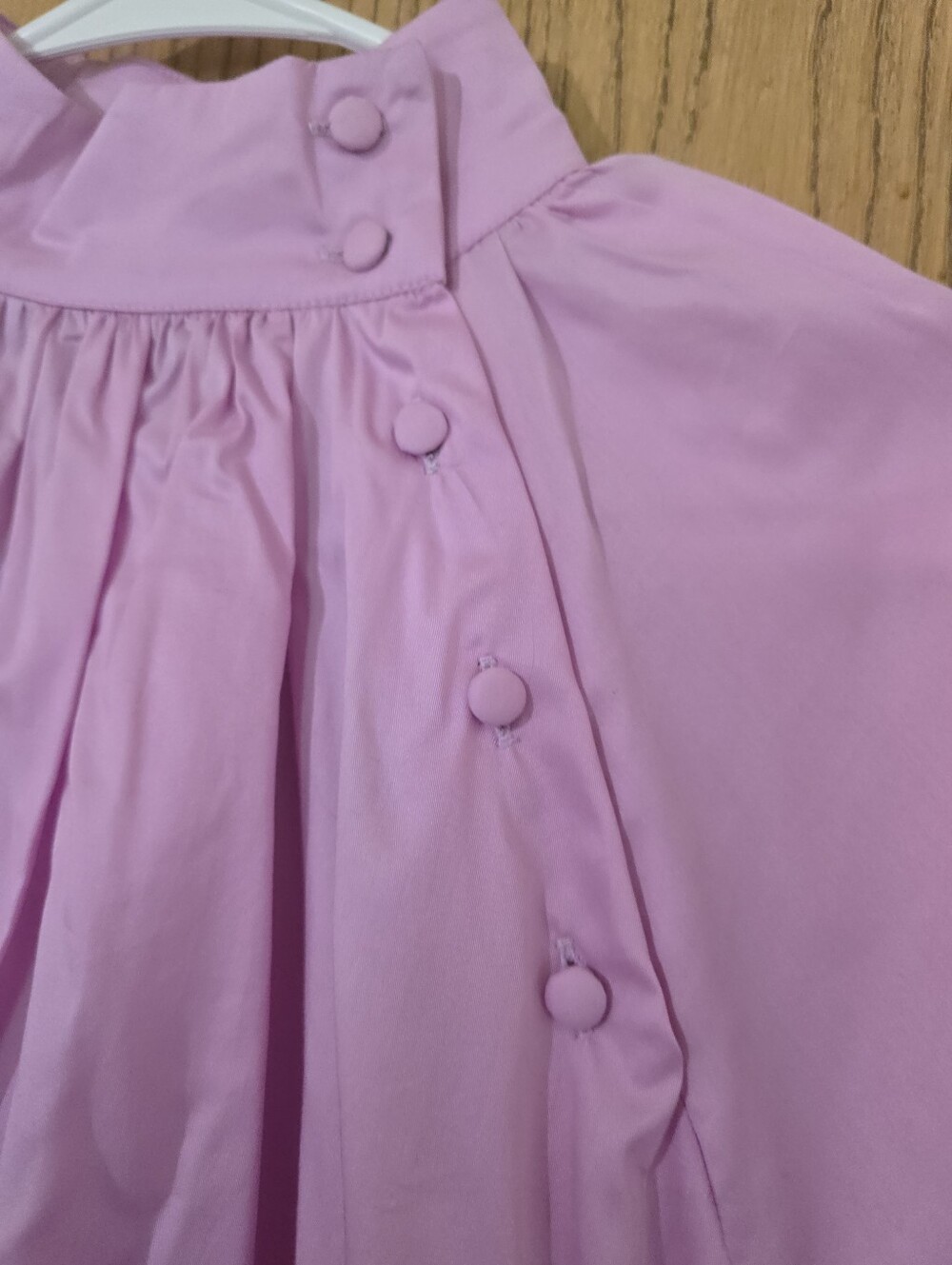 Nwt. Harshman 100% Cotton Pink Blouse Sz Sm. - Picture 3 of 7